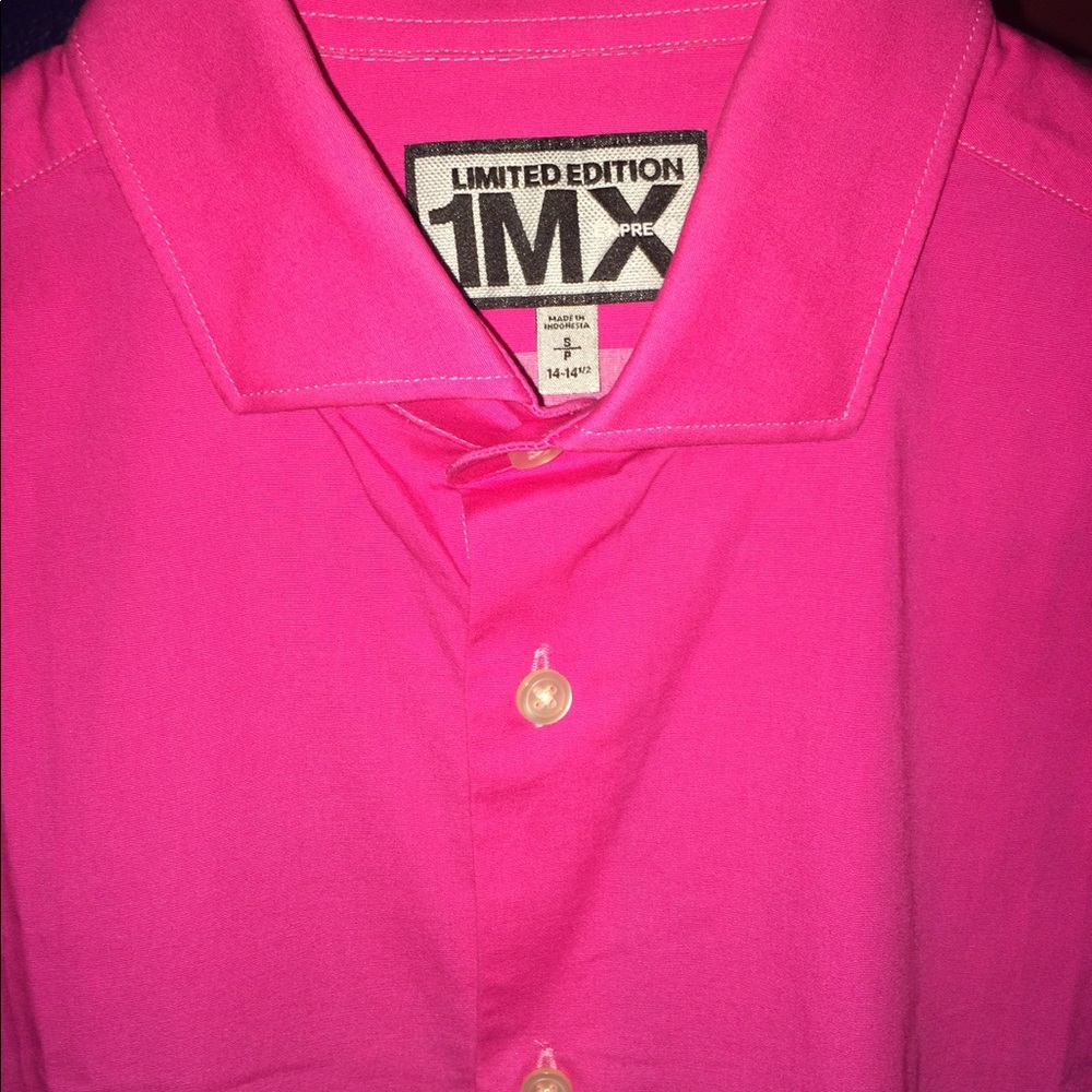 Mens ombre Express Button up shirt