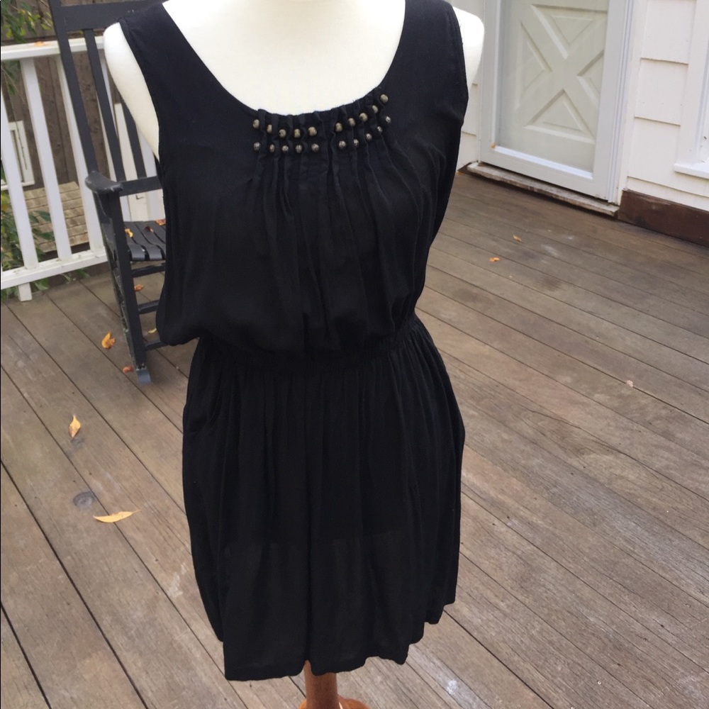 Black cotton Ya dress
