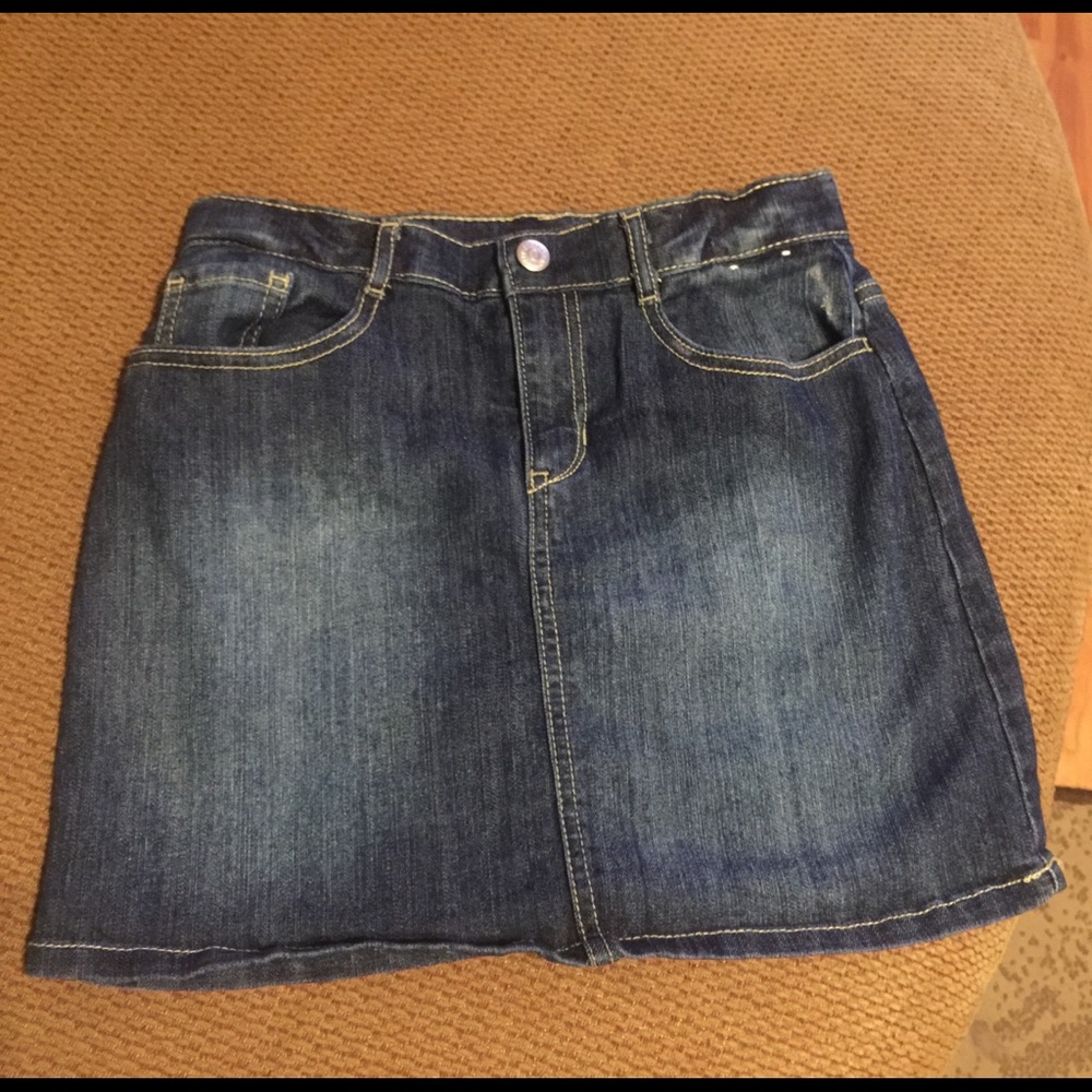 Girls denim skirt