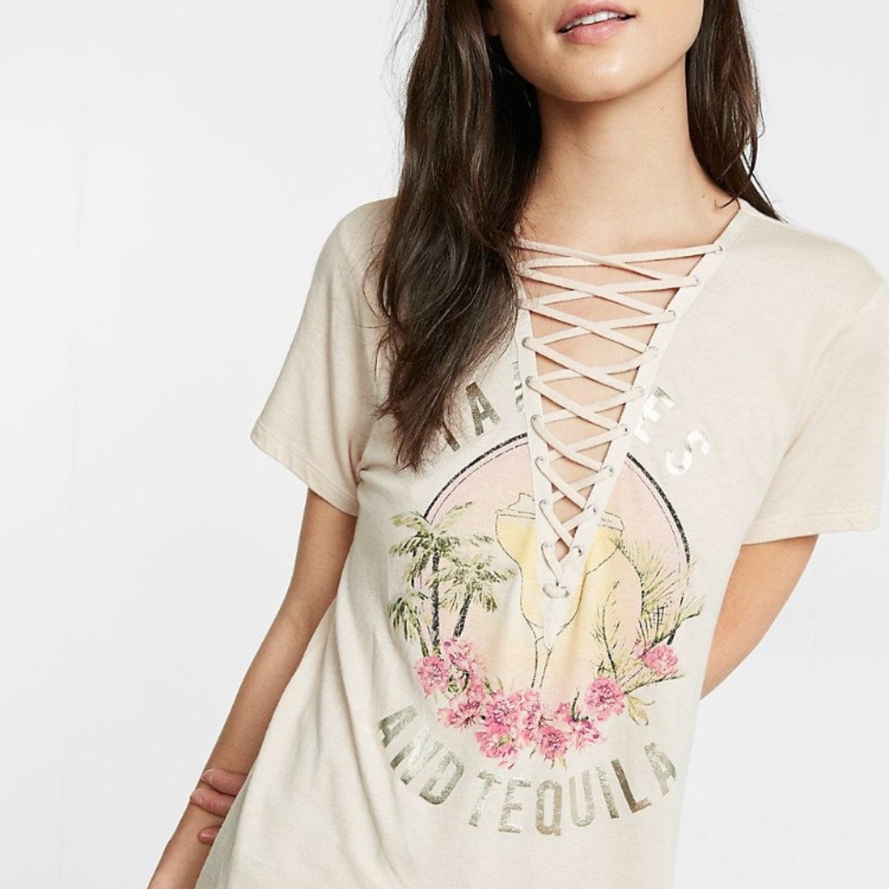 Tan lines and tequila lace up