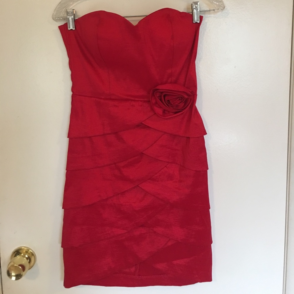 Ladies red dress