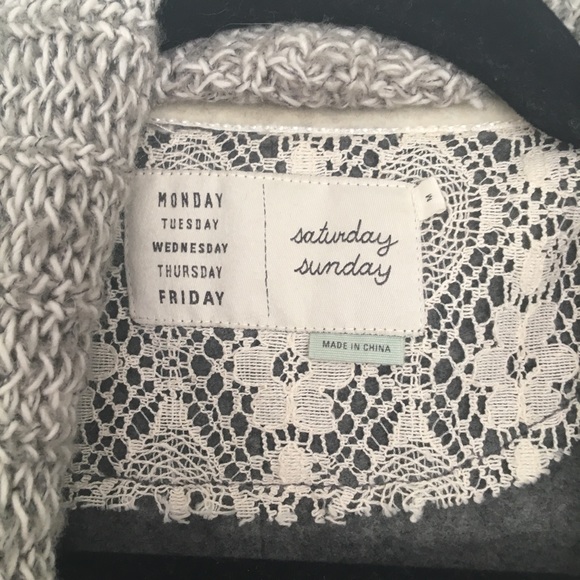 Anthropologie Casado Grey Cardigan - Picture 5 of 5