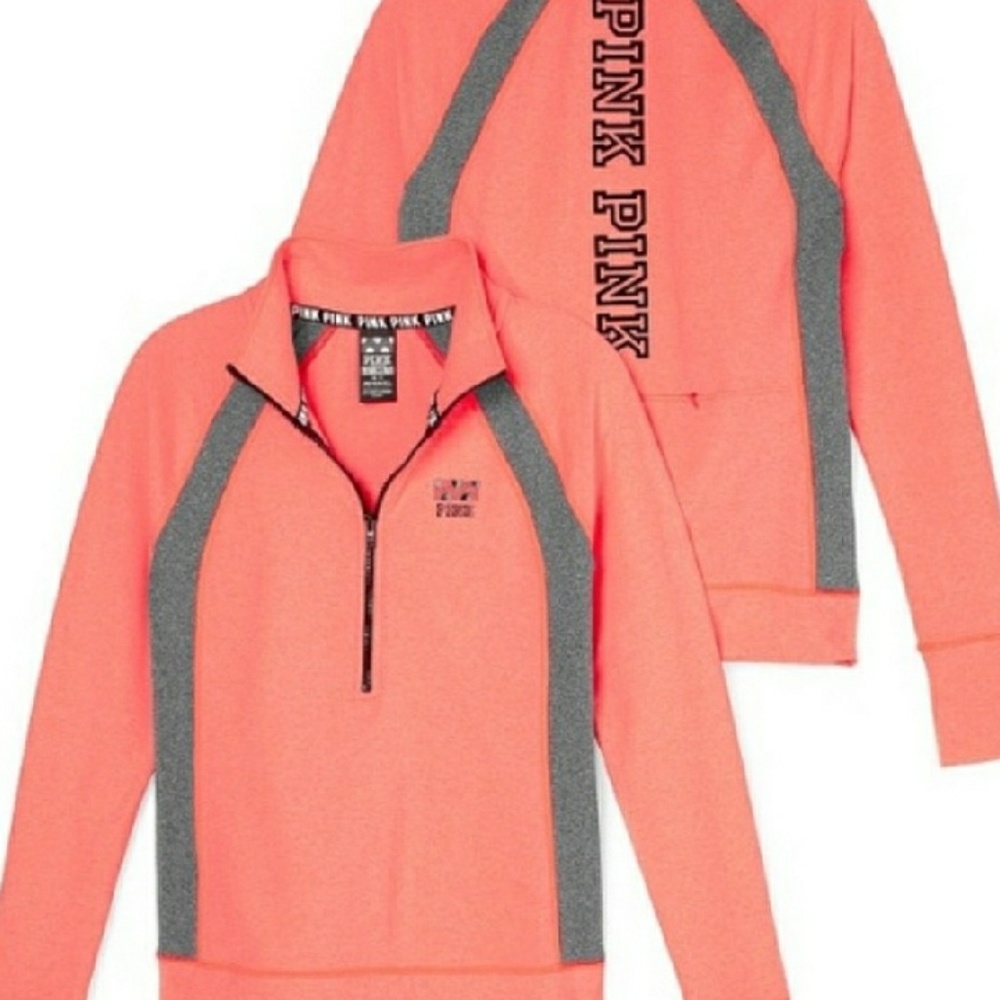 VS PINK Ultimate Victorias Secret half zip