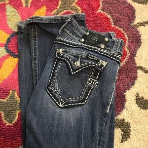 Size 30 Miss Me Jeans. Like new.