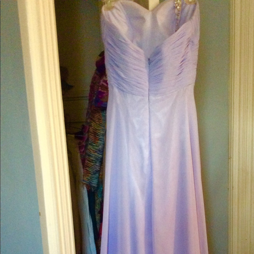 Beautiful Lavender Prom Dress - Picture 3 of 3