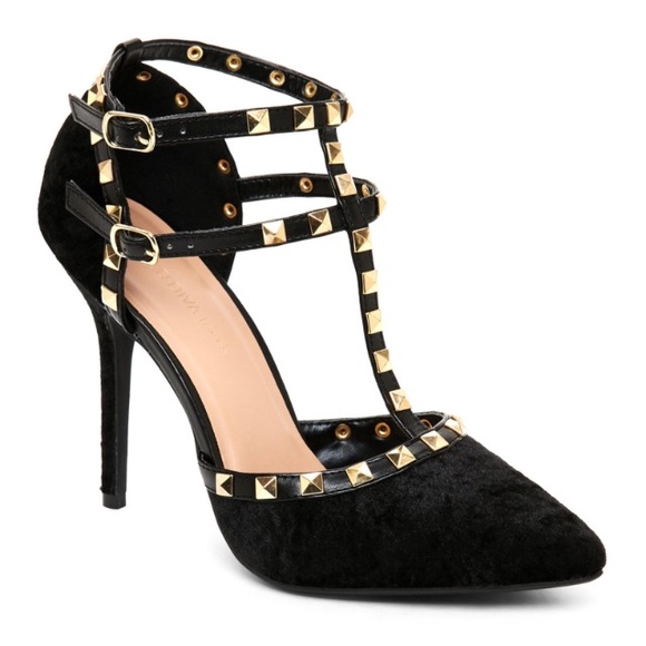 wild diva studded heels