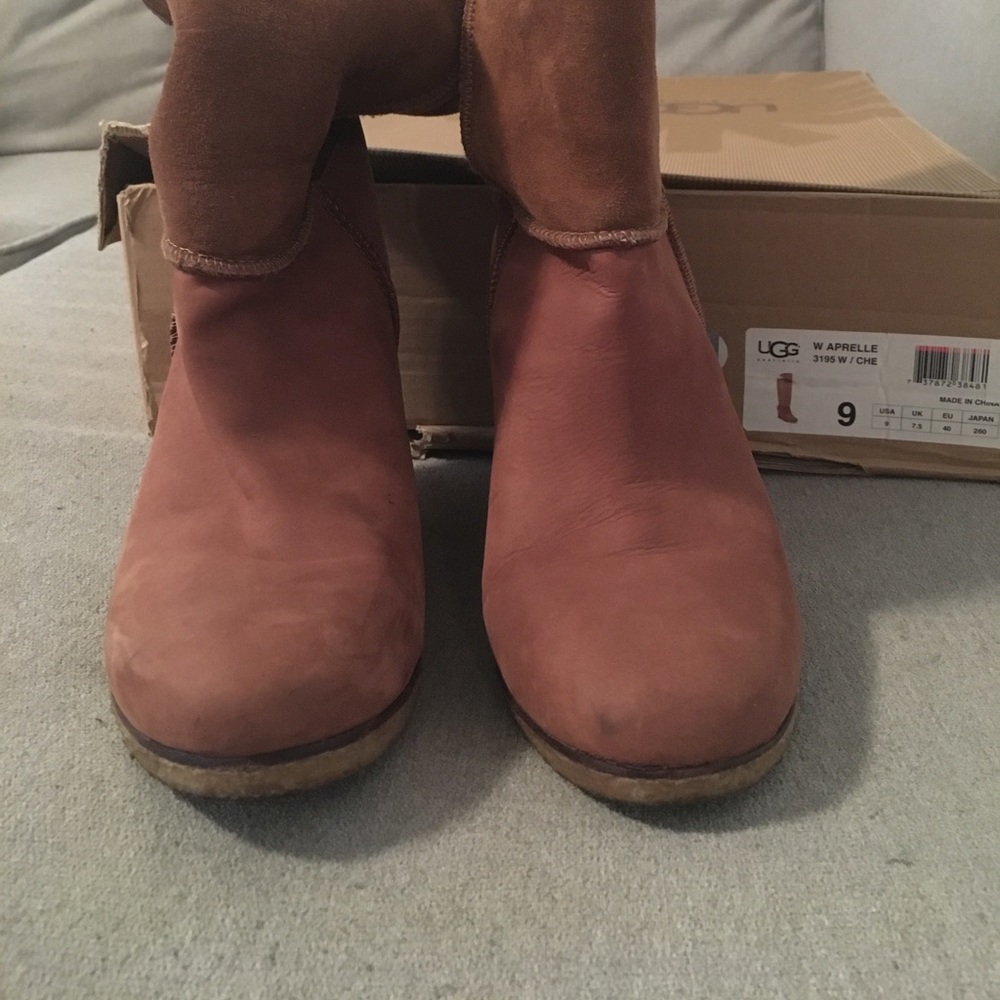 UGG Aprelle in Chesnut Boot - Picture 4 of 7