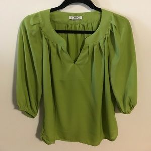 3/4 sleeve blouse