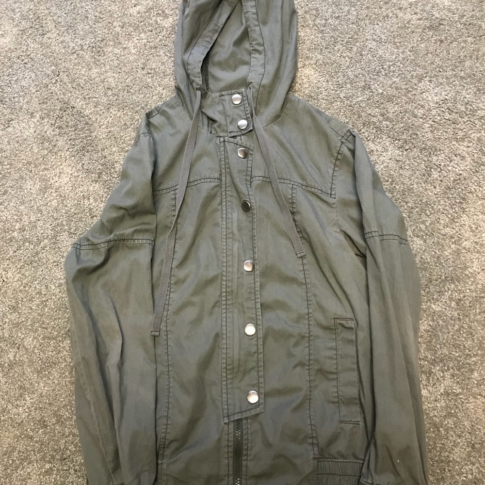 Olive green jacket