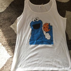 NWOT Cookie Monster tank