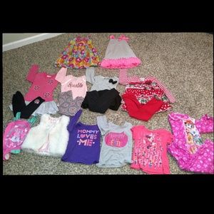 Lot of 4T and 4 Girls clothes