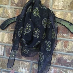 Terracotta silk scarf Terracotta silk scarf