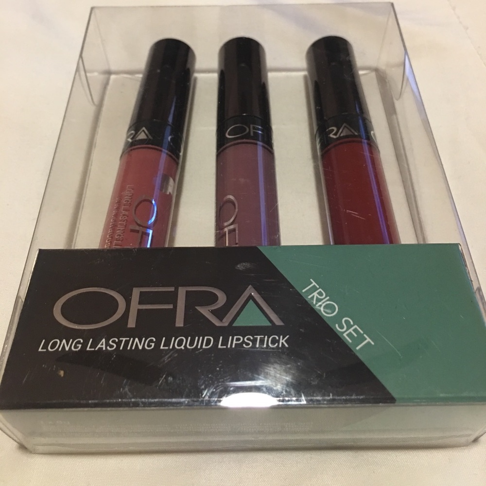 Ofra Long Lasting Liquid Lipstick Trio - Espresso