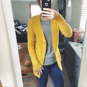 Mustard Cardigan