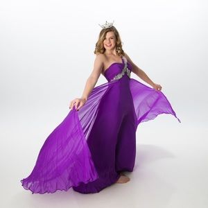 Teen Mac Duggal Pageant dress