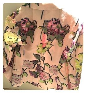 Flower blazer to really stand out!