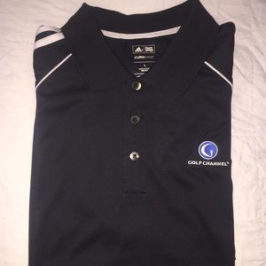 Adidas “Golf Channel” Polo Black- size Large