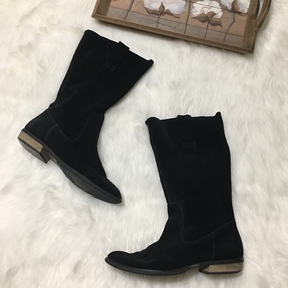Steve Madden Shoes - Steve Madden Black Slouchy Heeled Booties