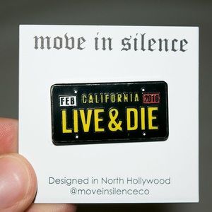Cali "Live and Die" in LA pin