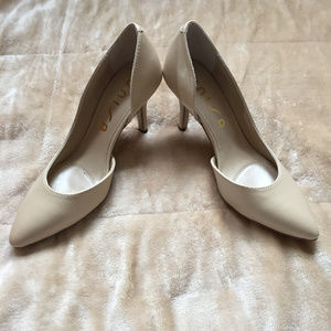 💥BRAND NEW Unisa by JCPenney Nude Cutout Heels💥