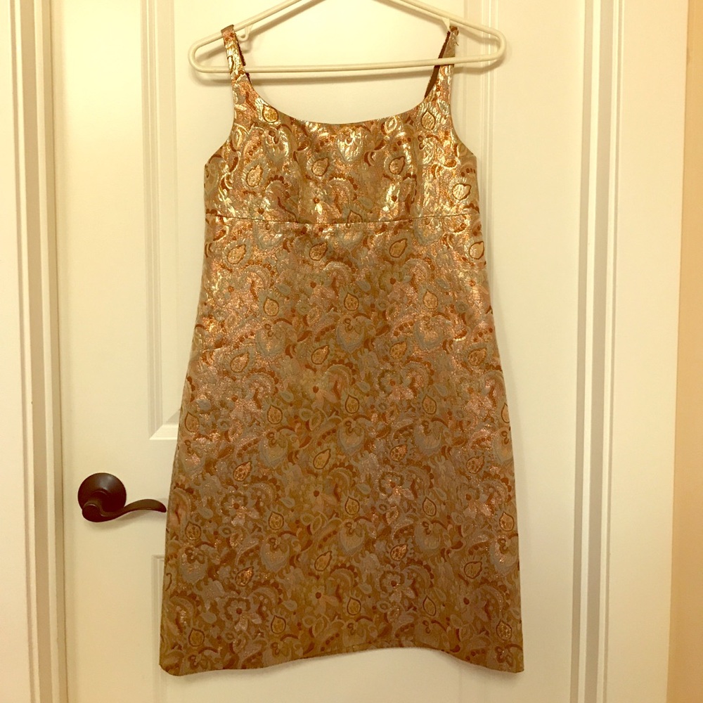 J crew brocade dress