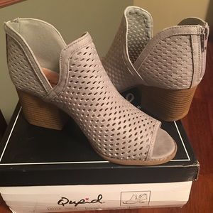 Light Grey Booties..Brand New in box