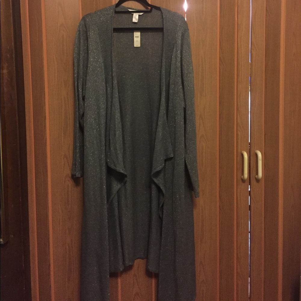 Charcoal Gray NWT Cardigan