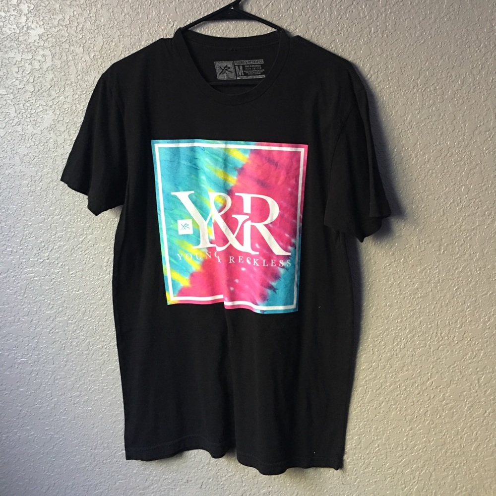 Cotton Candy Logo Young & Wreckless Tee