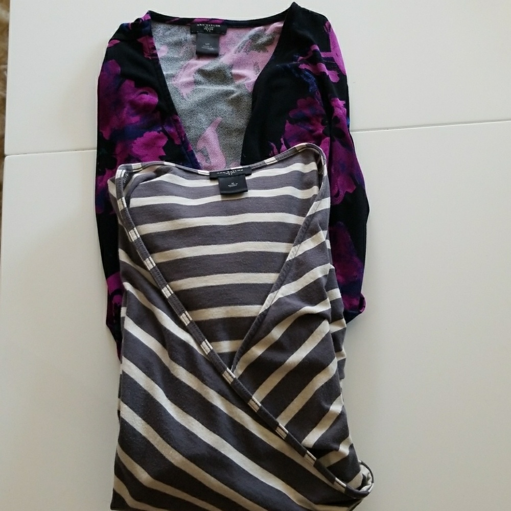 Pair of Ann Taylor tops