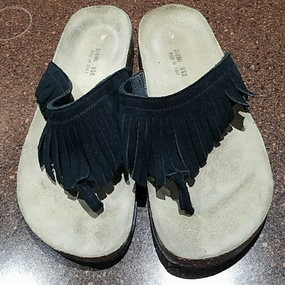 Giomi Ugo fringe sandals