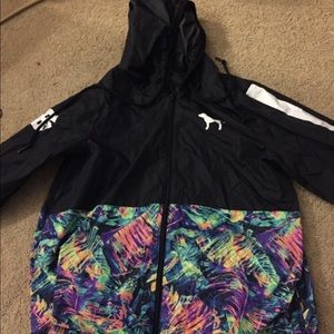 Pink windbreaker