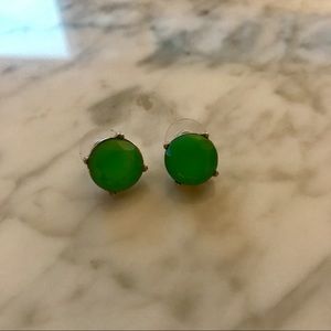 J.Crew teal stud earrings