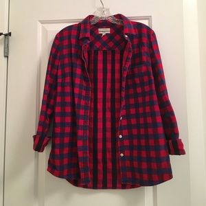 JCrew flannel boy shirt