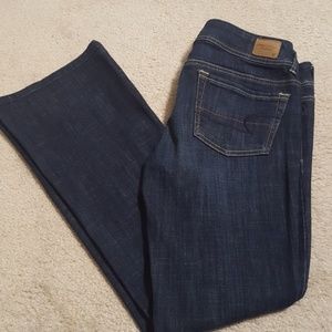 American Eagle dark stretch original boot cut
