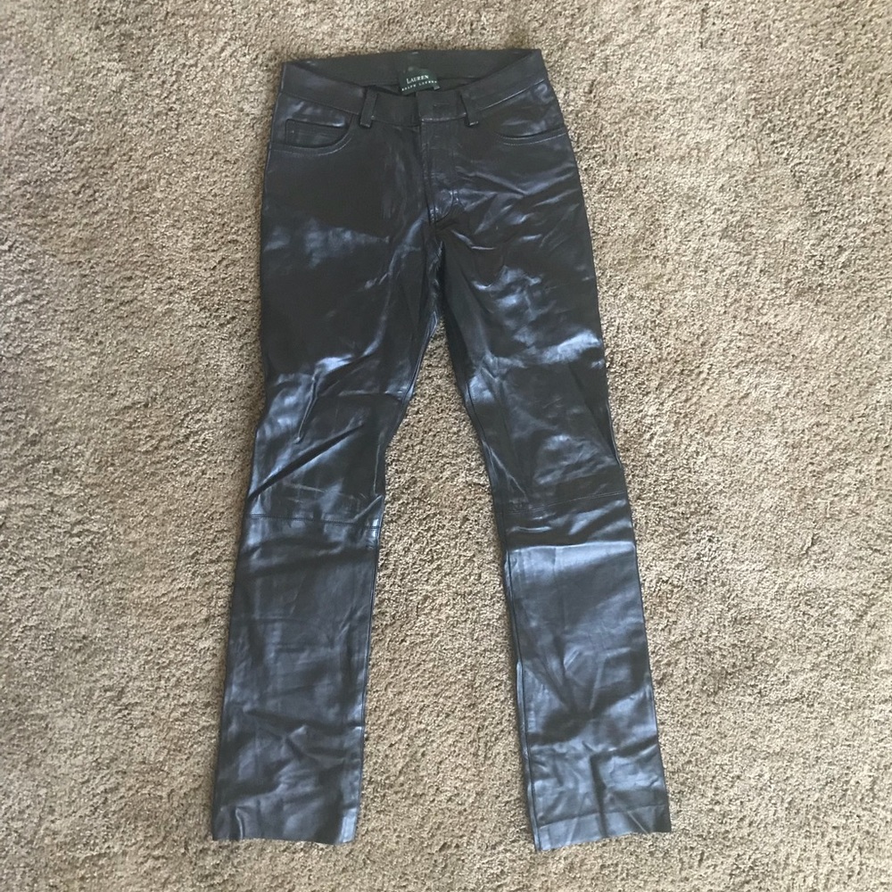 Ralph Lauren leather pants