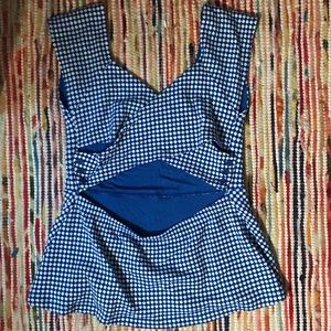 Anthropologie Peplum Blouse