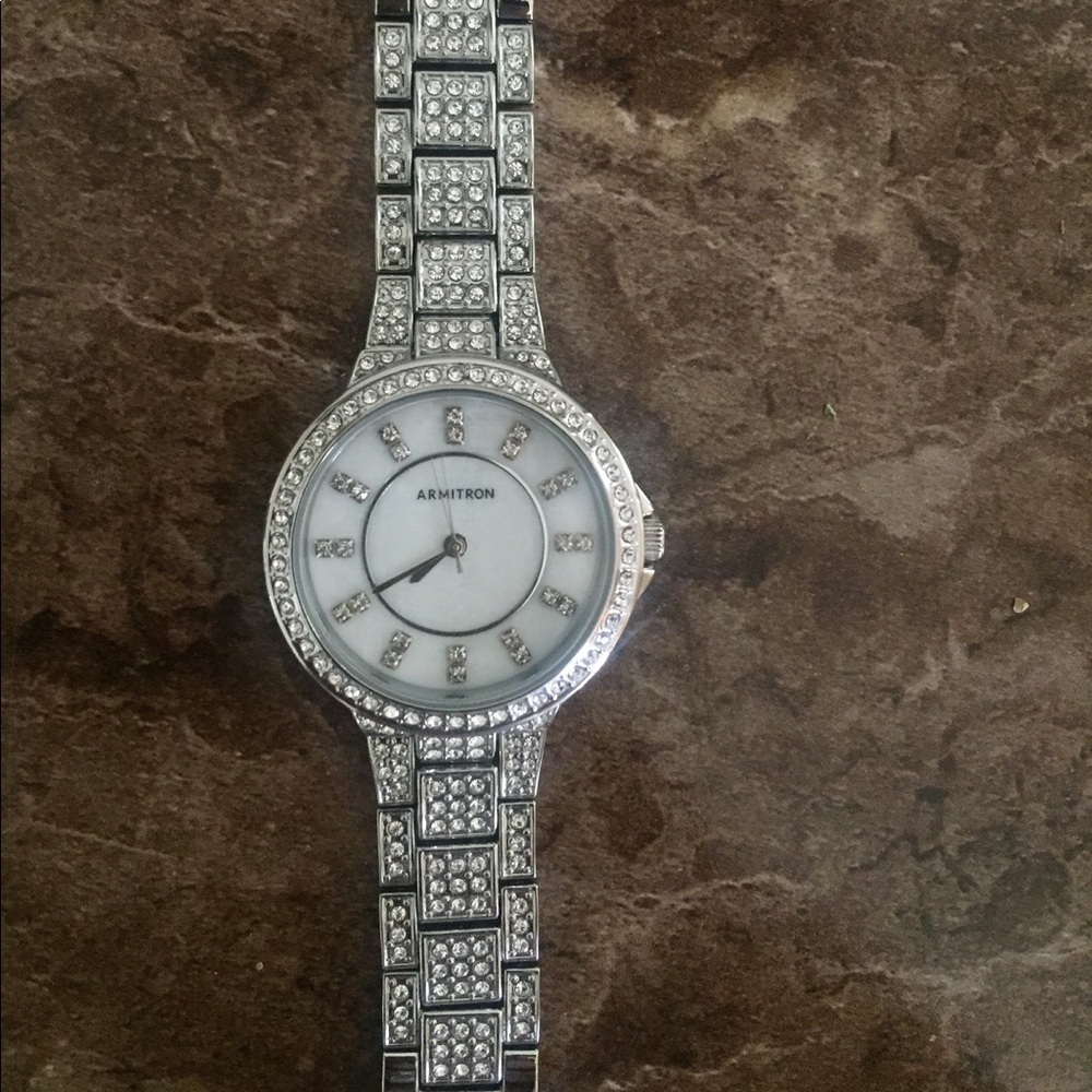 💎Swarovski Crystal Armitron watch