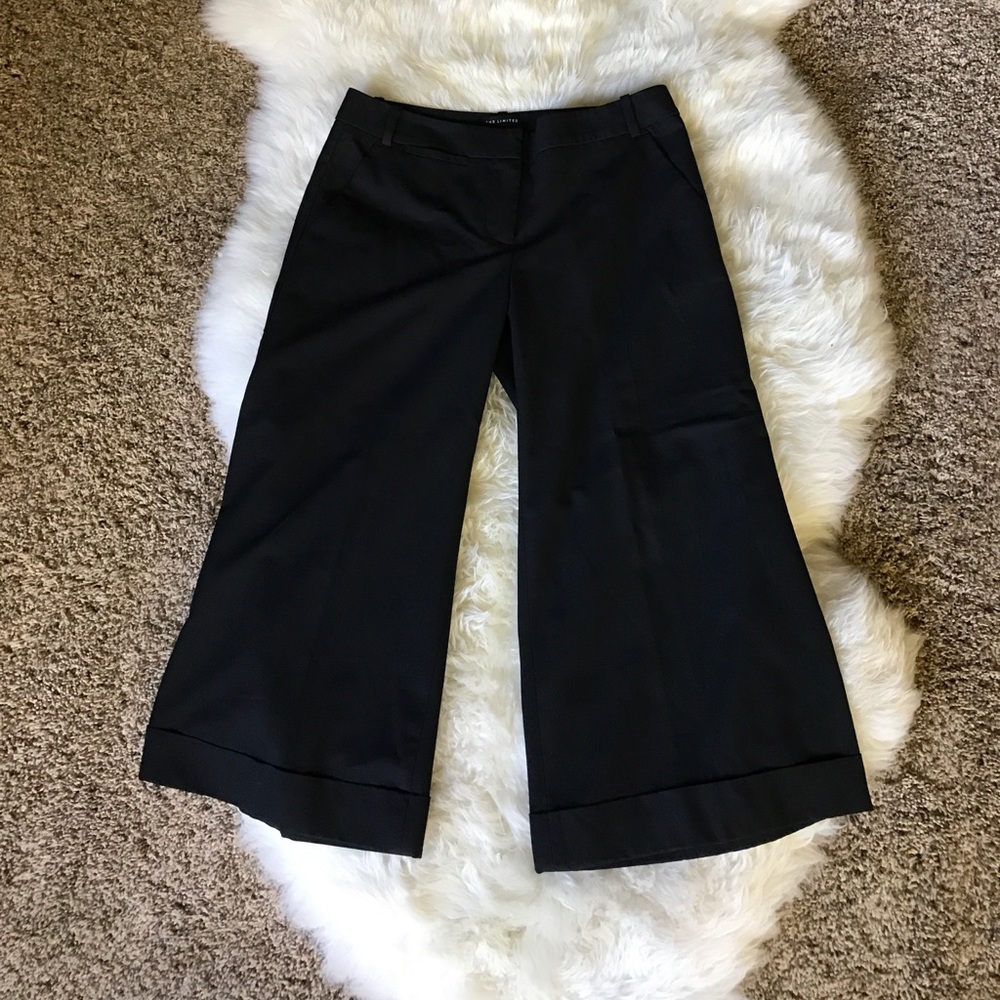 The Limited wide leg capris