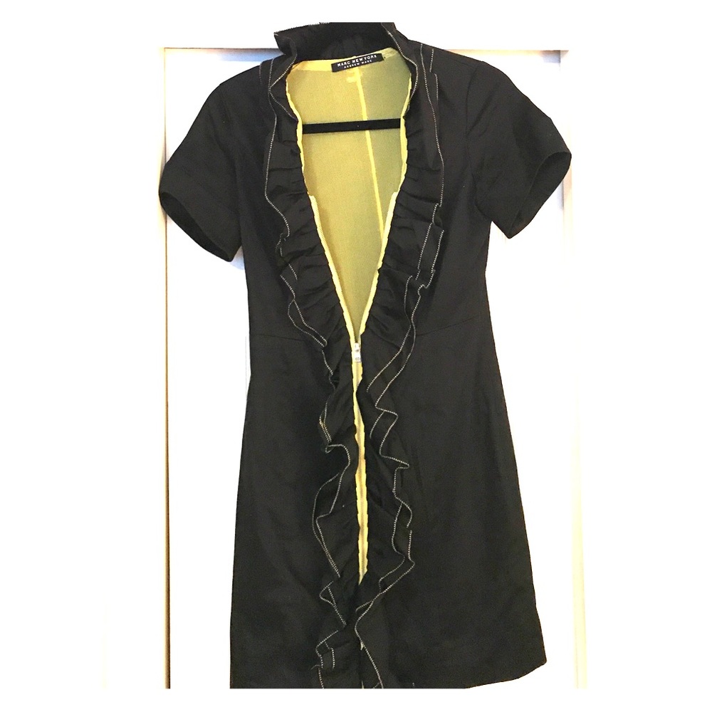 Size small Marc New York black and yellow dress