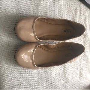 Blush ballet flats