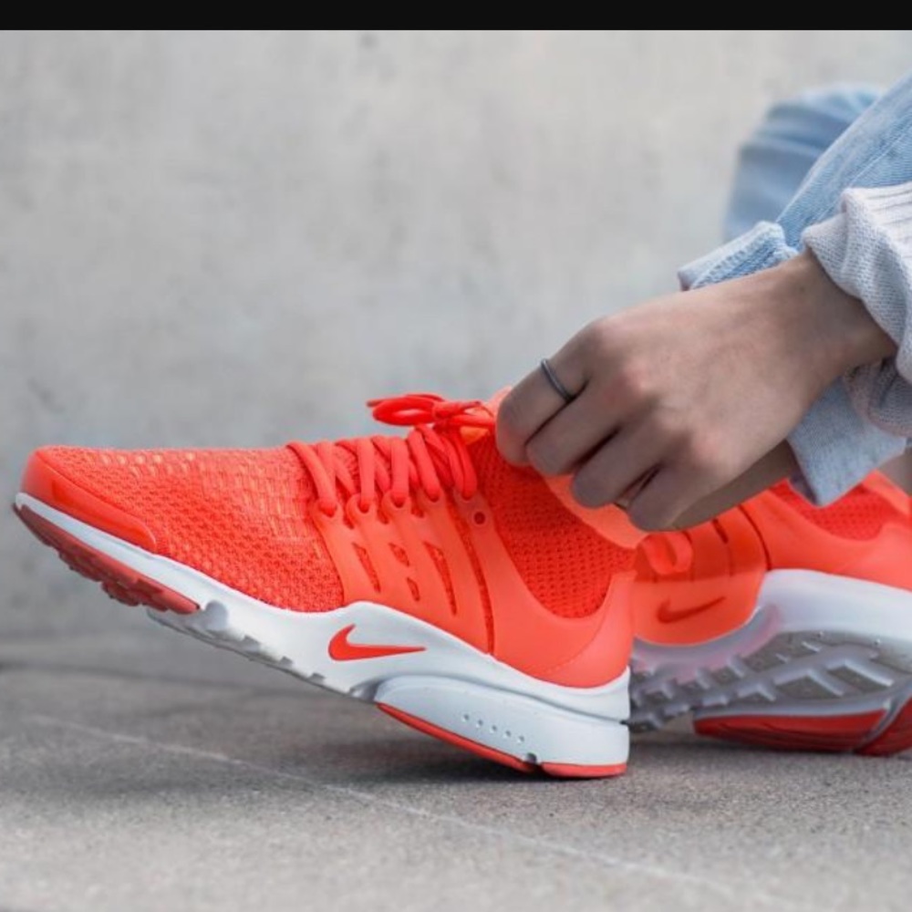 NWT Nike Air Presto Flyknit Ultra mango - Picture 7 of 8