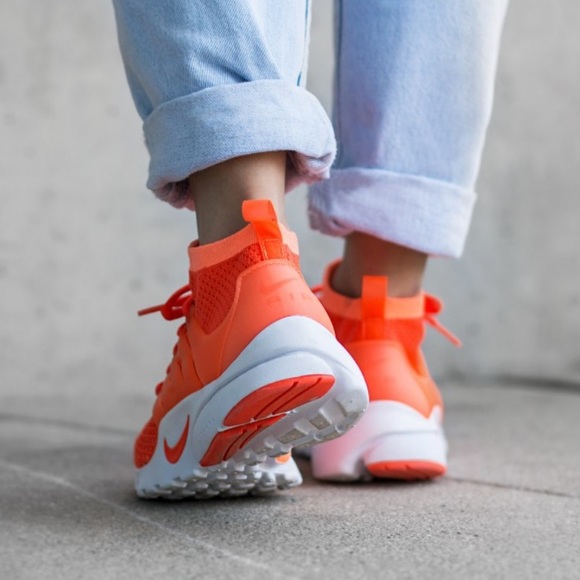 NWT Nike Air Presto Flyknit Ultra mango - Picture 5 of 8