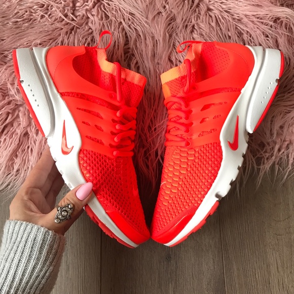 NWT Nike Air Presto Flyknit Ultra mango - Picture 8 of 8