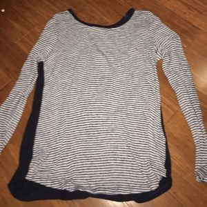 long sleeve striped  tshirt