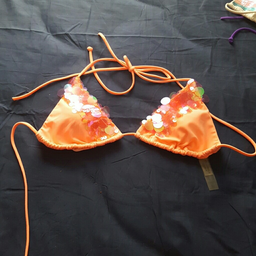 VS  sequin bikini top