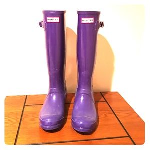 Hunter rain boots