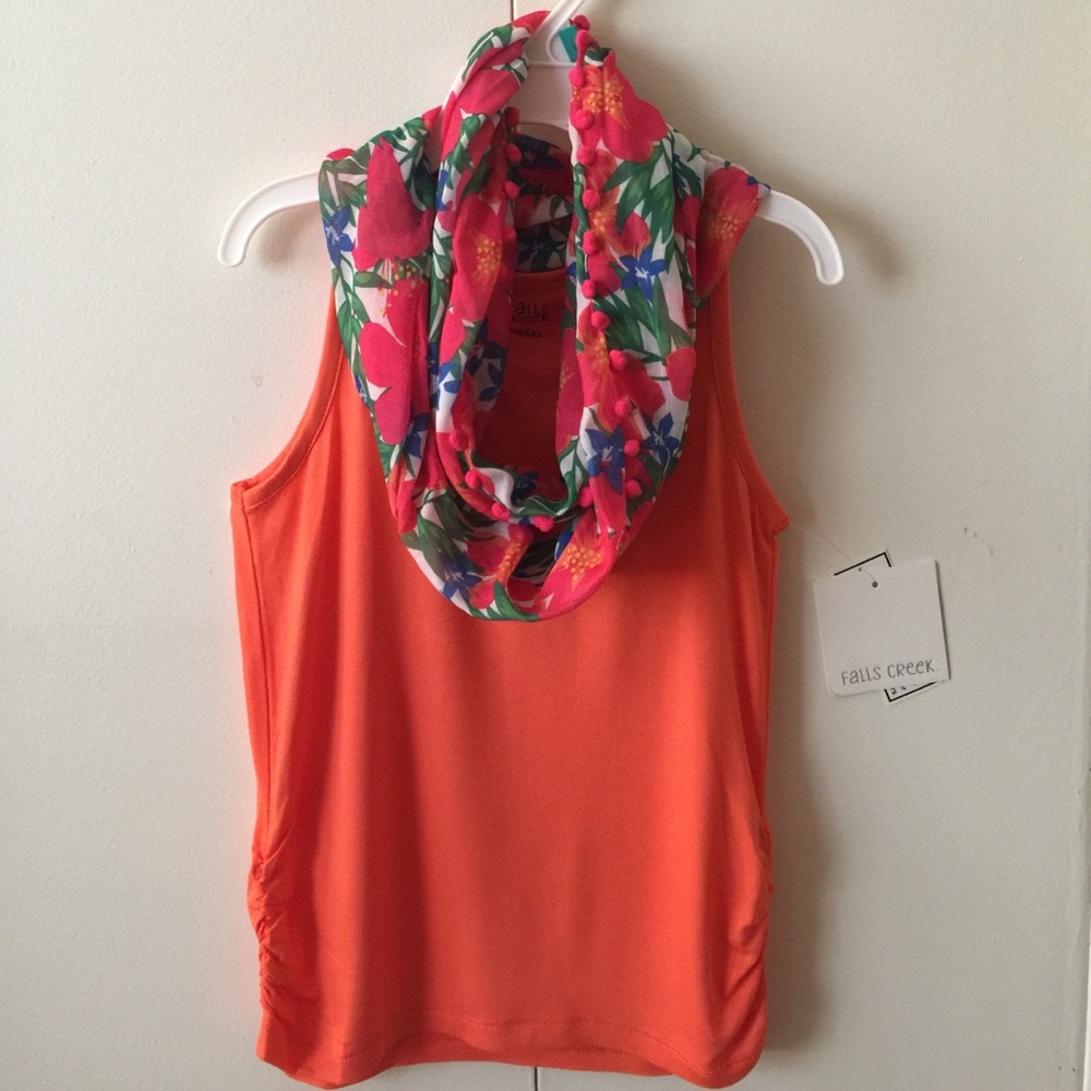 NWT Falls Creek Tank Top / Scarf Bundle