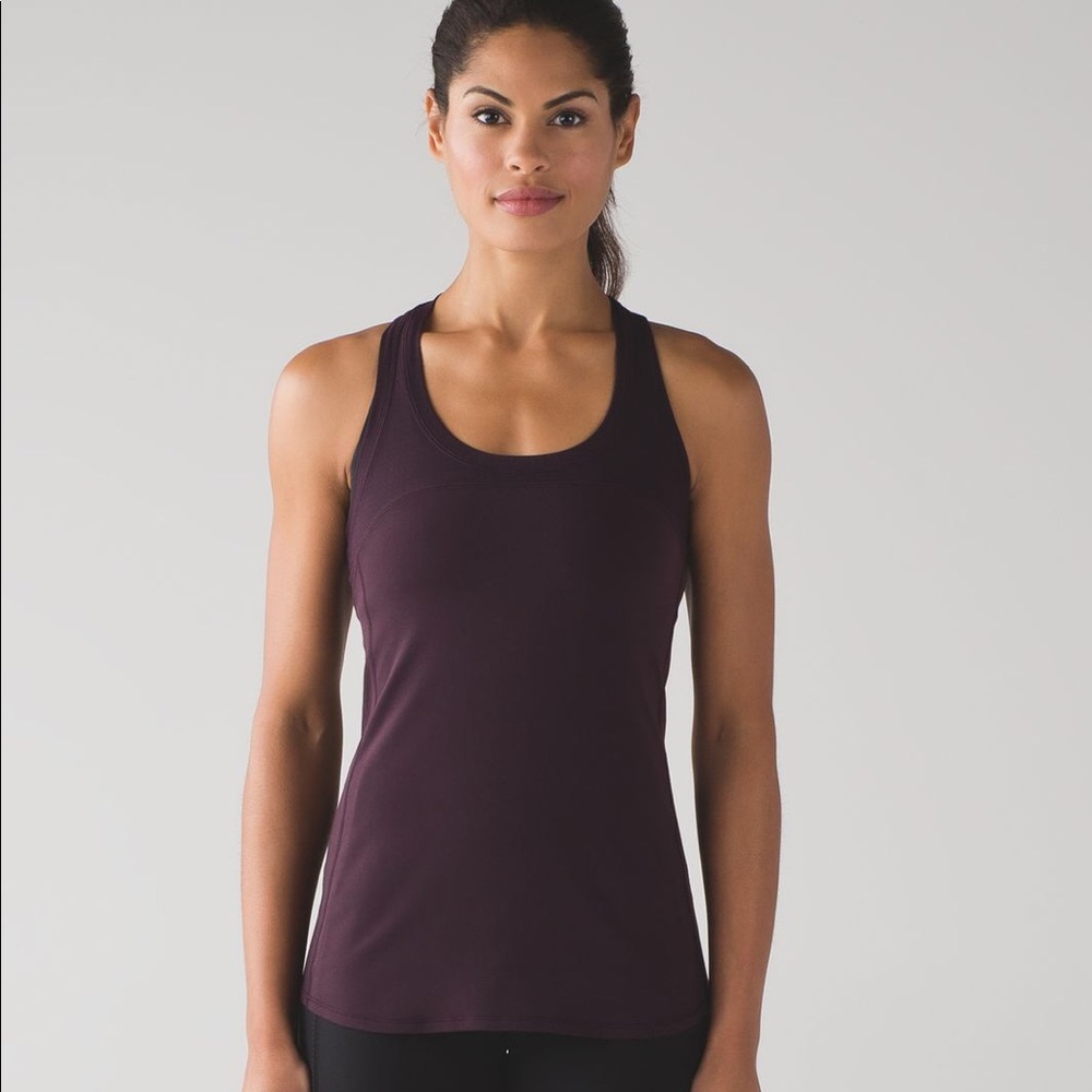 Lululemon Cool racerback with mesh