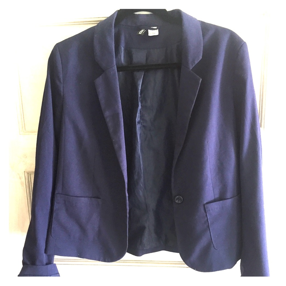 🛍 H&M Navy Blue Blazer (12)