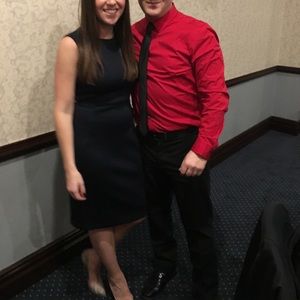 Calvin Klein navy blue dress